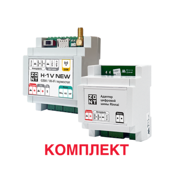 Комплект ZONT H-1V NEW + Адаптер RINNAI - ML000005890R Комплект ZONT H-1V NEW + Адаптер RINNAI - ML000005890R