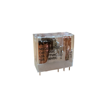 Реле промежуточное на DIN-рейку, 12V DC в сборе - ML00000291 Реле промежуточное на DIN-рейку, 12V DC в сборе - ML00000291